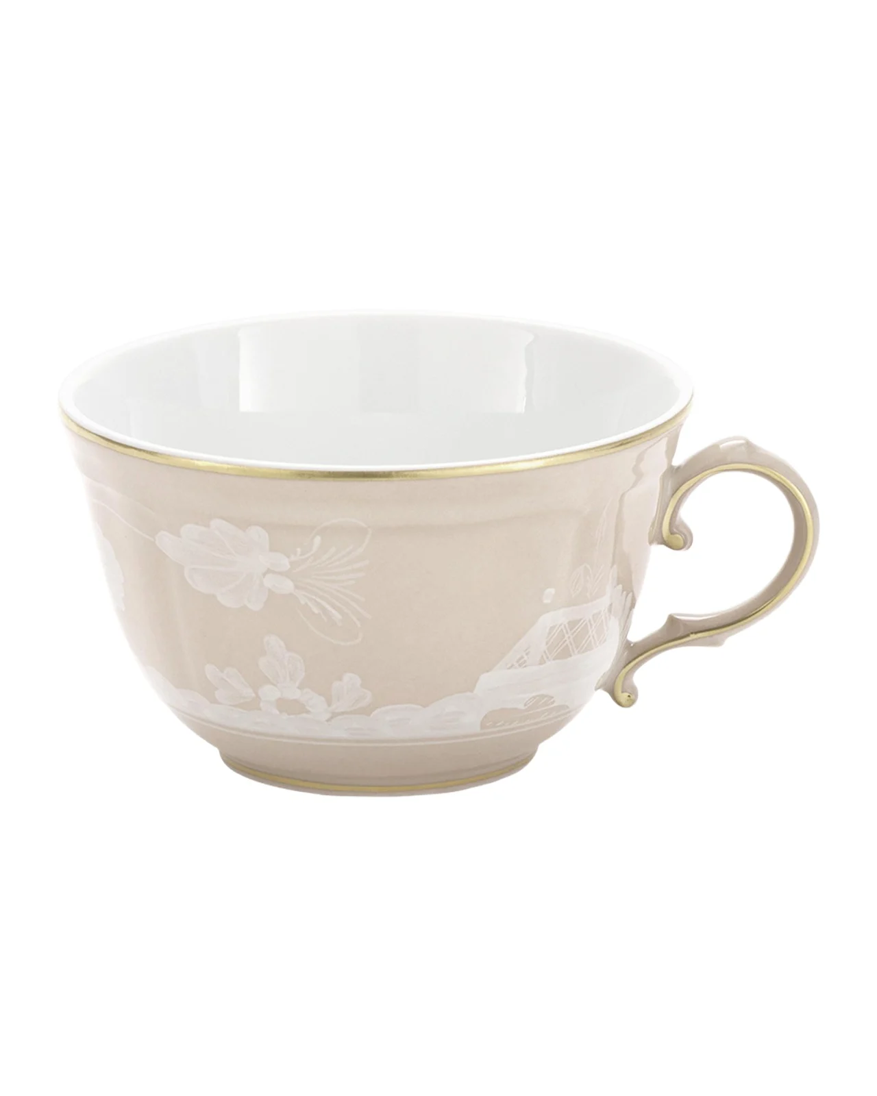 GINORI 1735 Oriente Italiano Meringa Teacup, 7.43 oz.