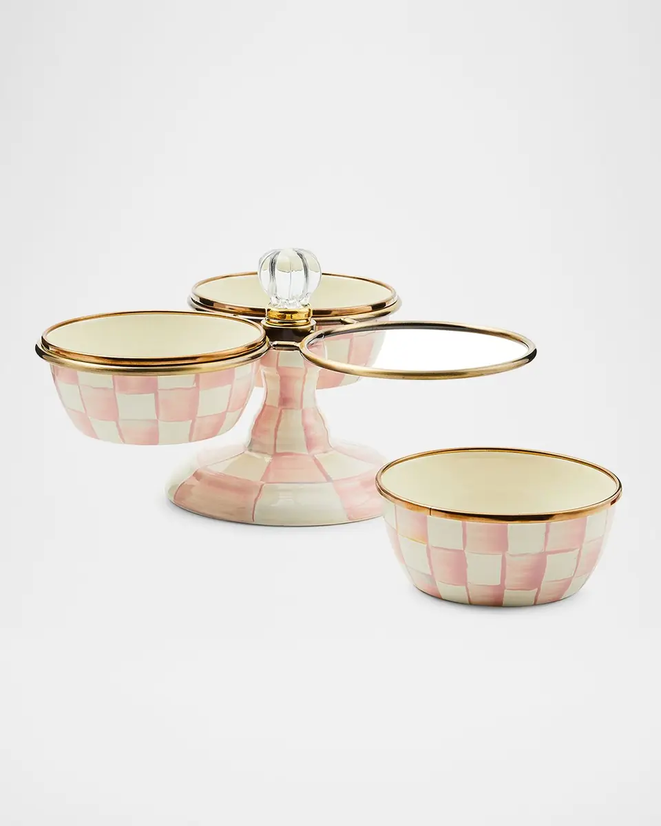MacKenzie-Childs Rosy Check Triplicity | Thumbnail 2 MacKenzie-Childs Rosy Check Triplicity | Thumbnail 2