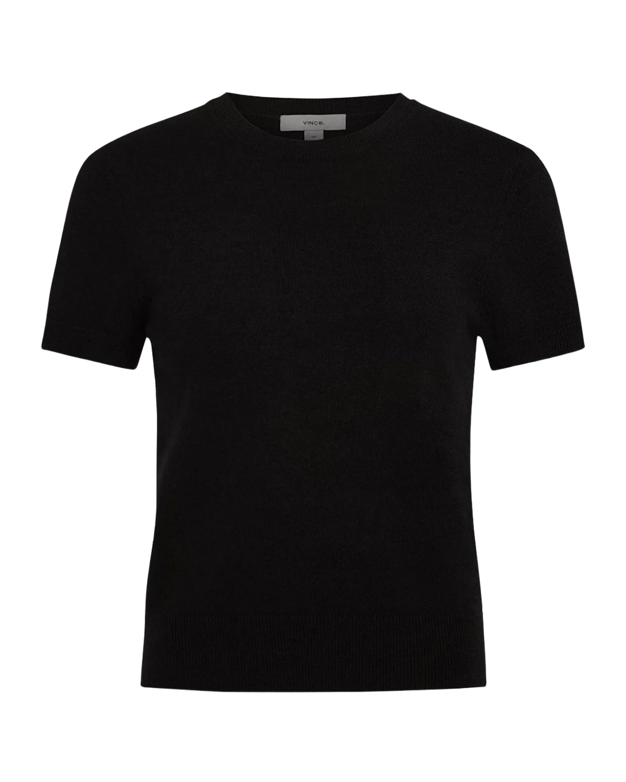 Vince Short-Sleeve Cashmere-Blend Tee