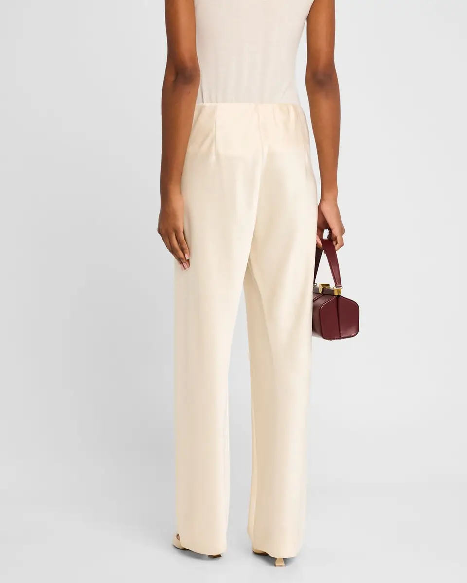 Vince Colette High-Waist Fluid Satin Bias Pants | Thumbnail 3 Vince Colette High-Waist Fluid Satin Bias Pants | Thumbnail 3
