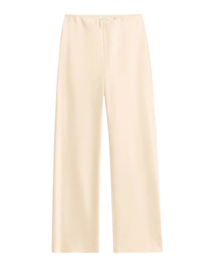 Vince Colette High-Waist Fluid Satin Bias Pants