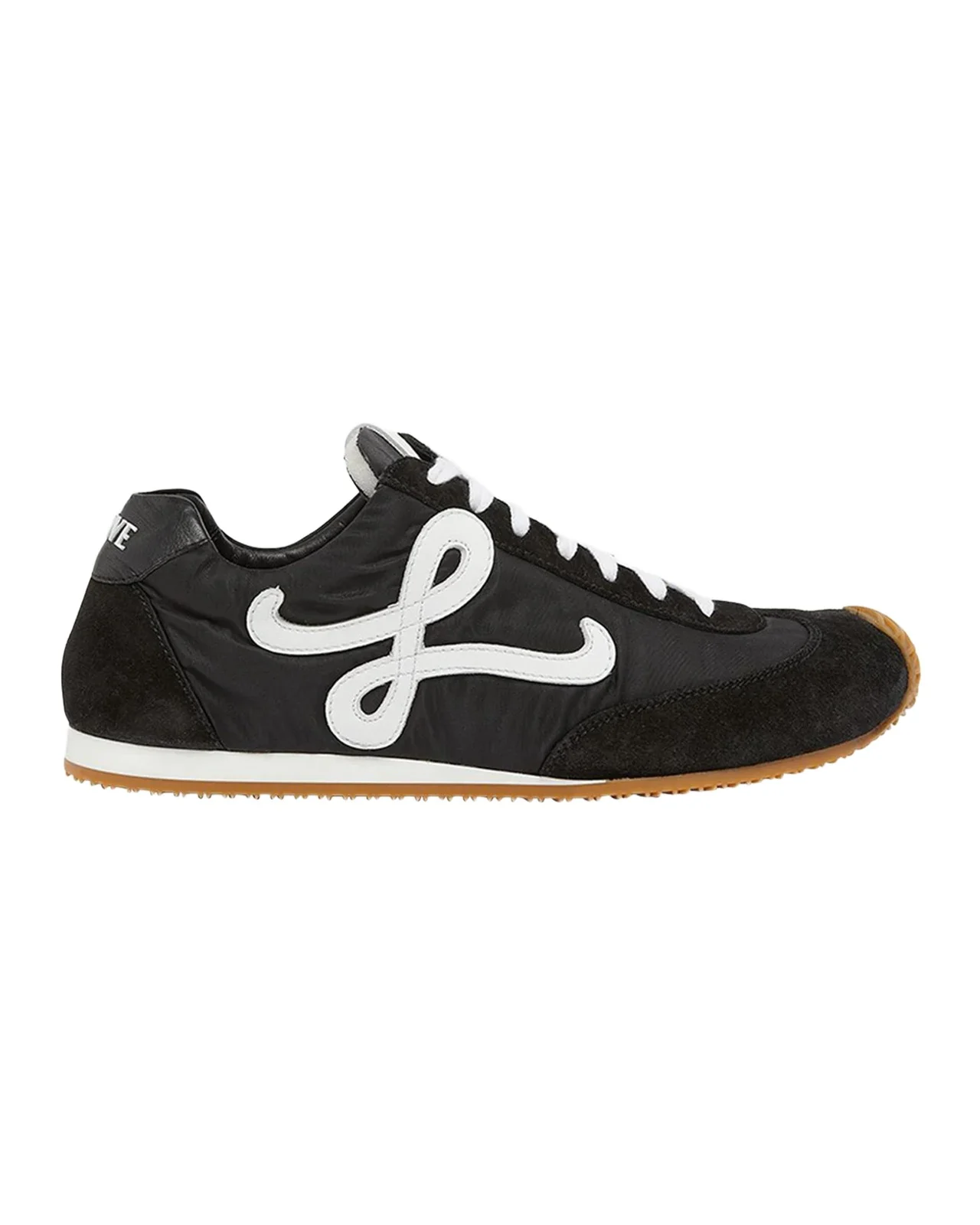 Loewe Flow Runner Suede and Leather Sneakers