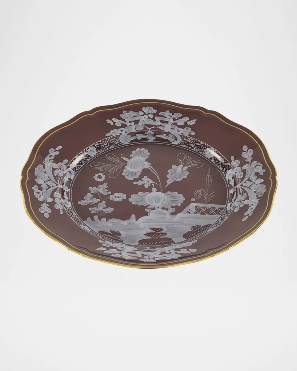 GINORI 1735 Oriente Italiano Castagna Dinner Plate | Thumbnail 2 GINORI 1735 Oriente Italiano Castagna Dinner Plate | Thumbnail 2