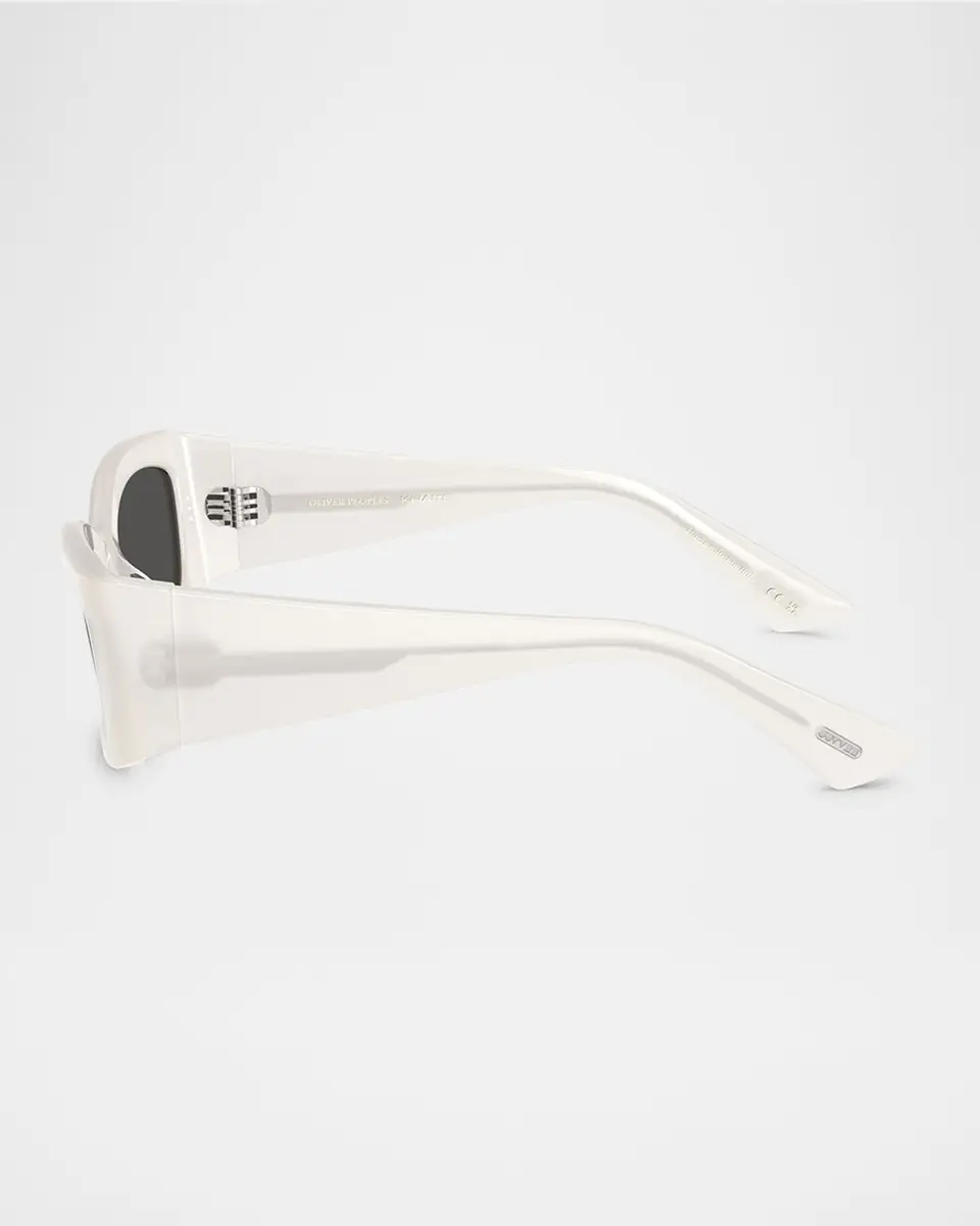 Khaite x Oliver Peoples Ov5575su Rectangle Acetate Sunglasses | Thumbnail 2 Khaite x Oliver Peoples Ov5575su Rectangle Acetate Sunglasses | Thumbnail 2