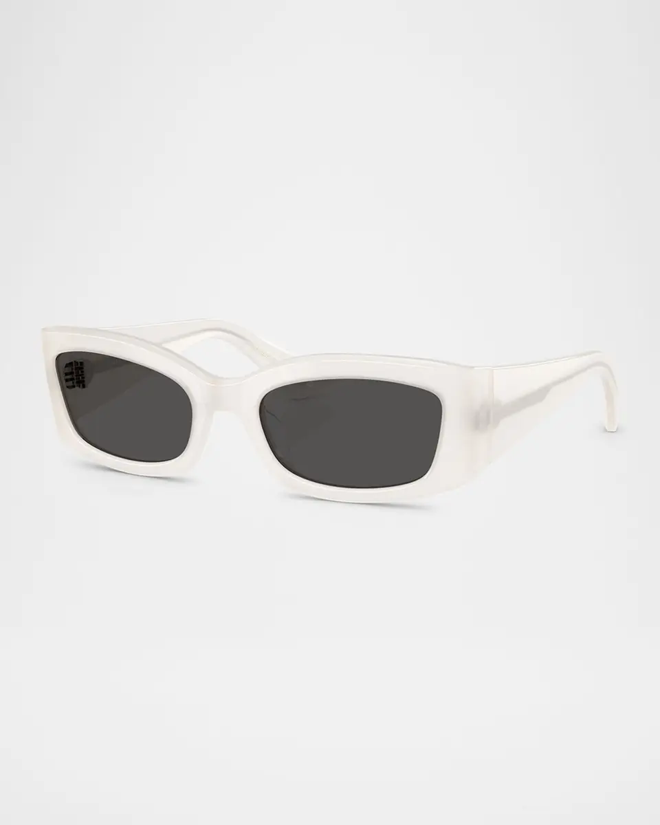 Khaite x Oliver Peoples Ov5575su Rectangle Acetate Sunglasses | Thumbnail 3 Khaite x Oliver Peoples Ov5575su Rectangle Acetate Sunglasses | Thumbnail 3