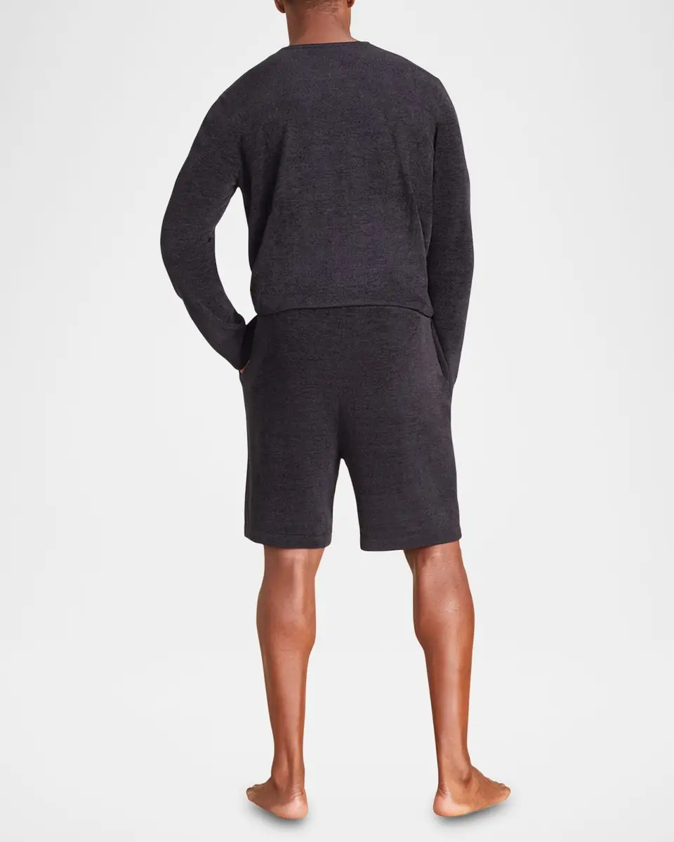 Barefoot Dreams Men's CozyChic Ultra Lite Lounge Shorts | Thumbnail 3