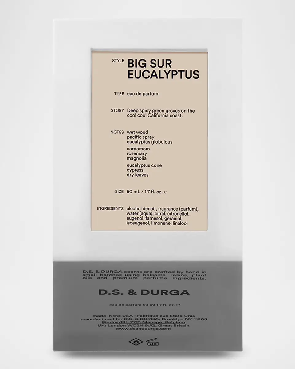 D.S. & Durga Big Sur Eucalyptus Eau De Parfum, 50 mL | Thumbnail 3
