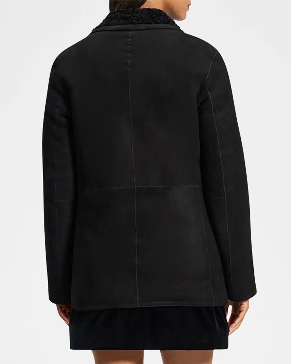 Theory Shearling Peacoat Blazer | Thumbnail 3 Theory Shearling Peacoat Blazer | Thumbnail 3