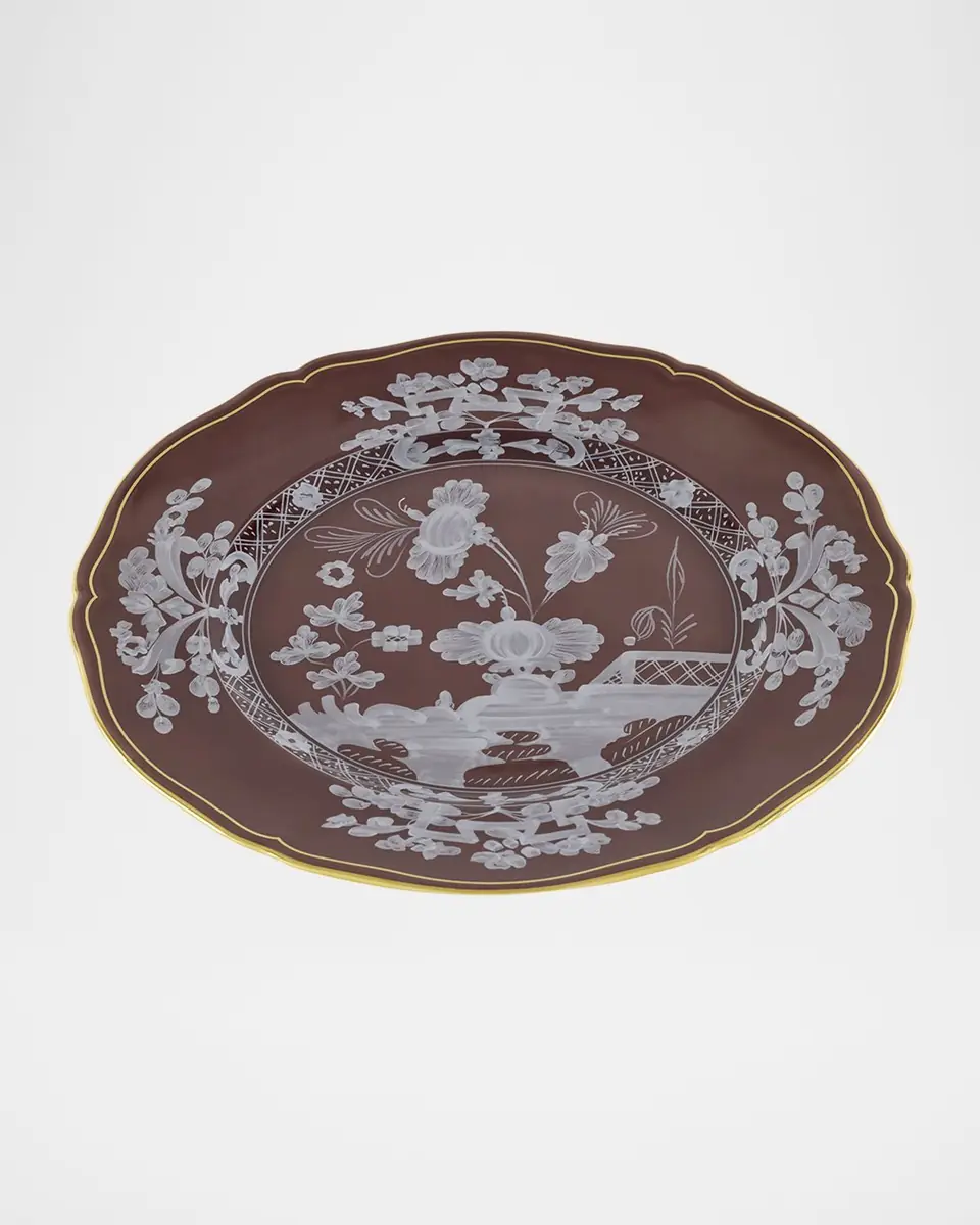 GINORI 1735 Oriente Italiano Castagna Charger Plate | Thumbnail 2 GINORI 1735 Oriente Italiano Castagna Charger Plate | Thumbnail 2