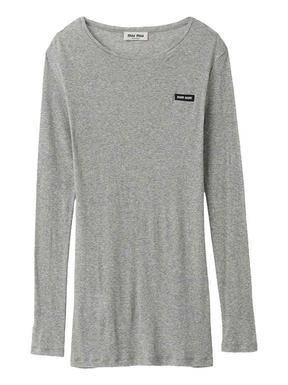 Miu Miu Women's Ribbed Knit Jersey Dress