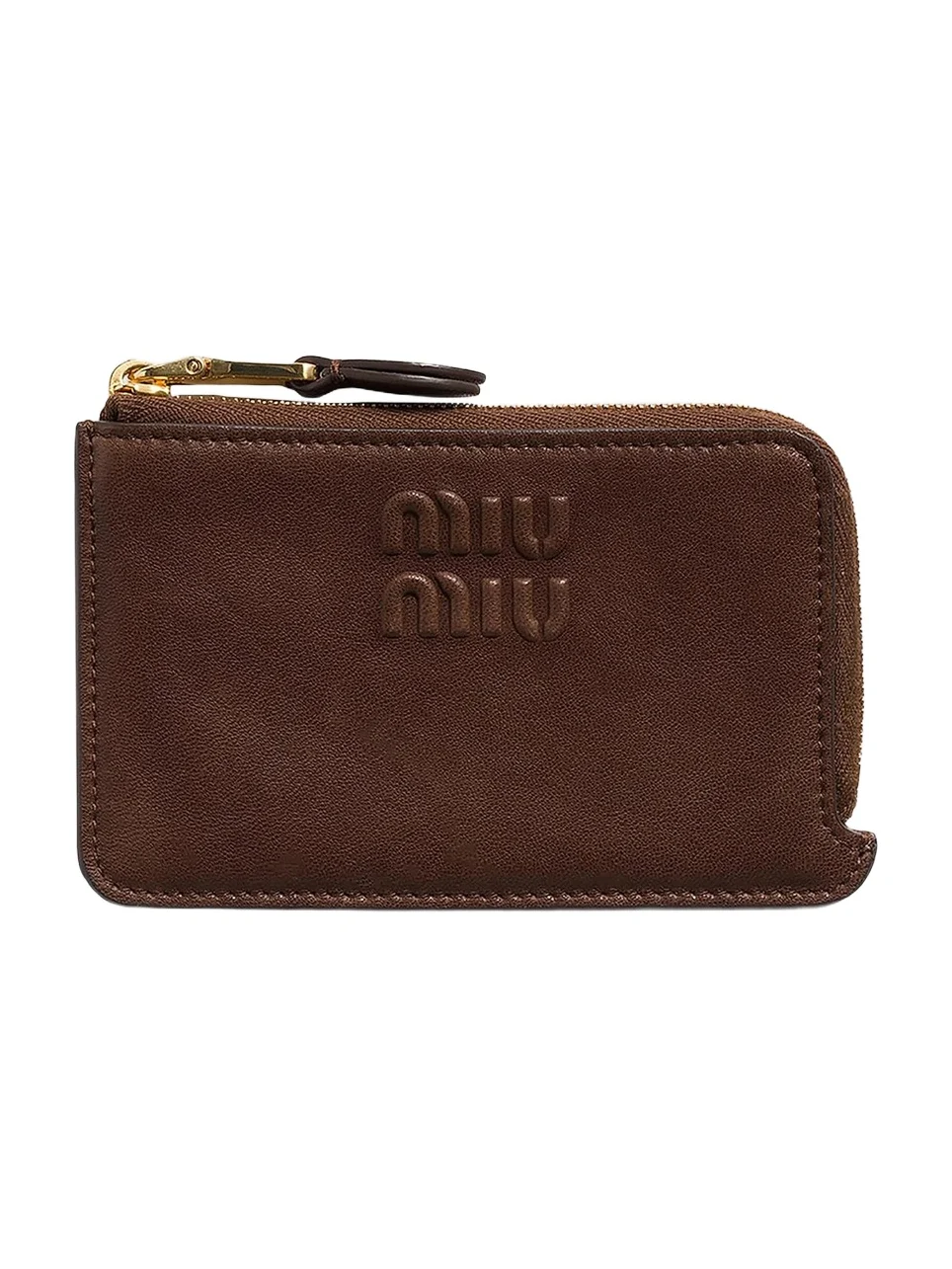 Miu Miu Women's Nappa Leather Envelope Card Holder