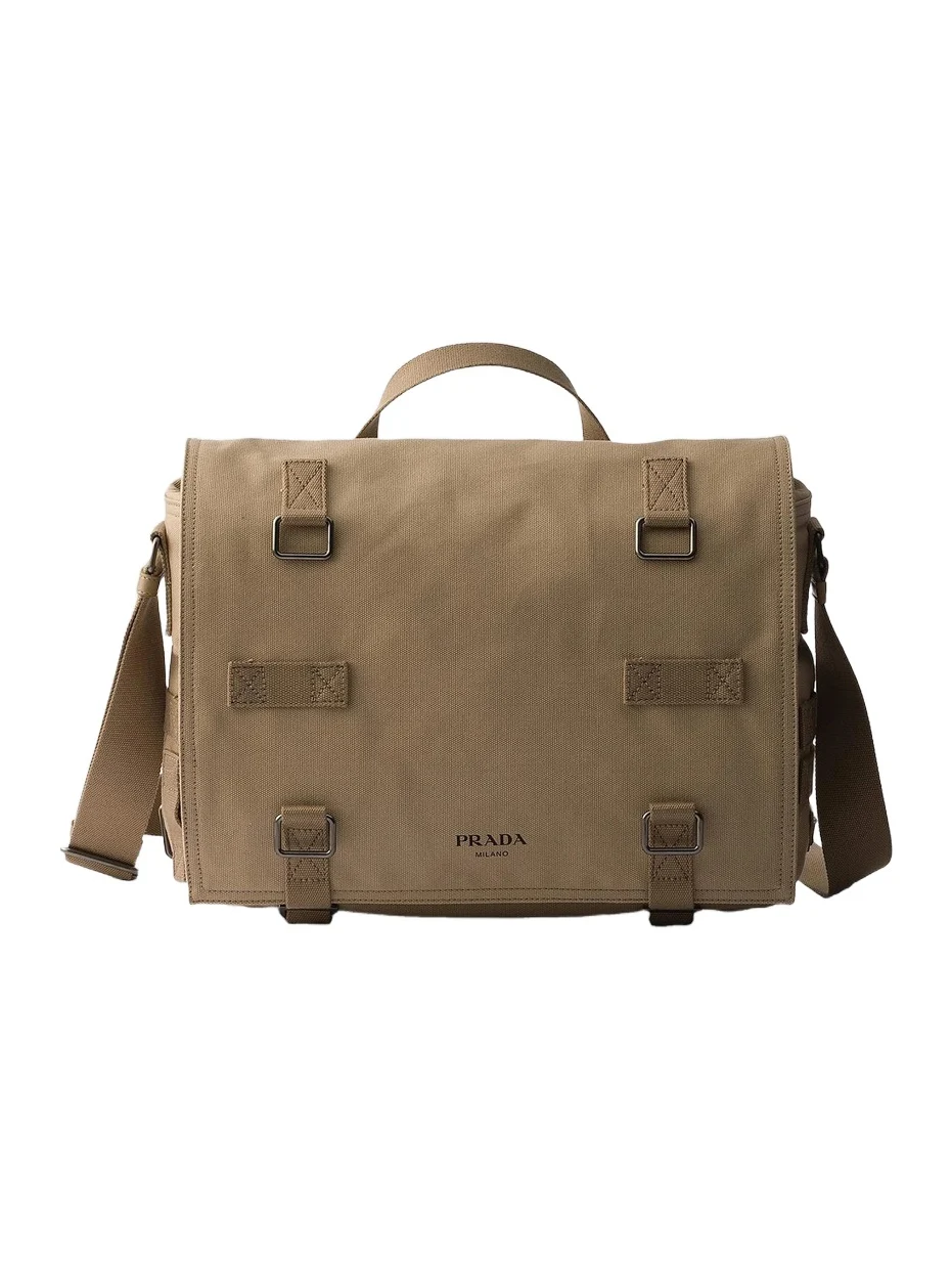 Prada Men's Canvas Shoulder Bag
