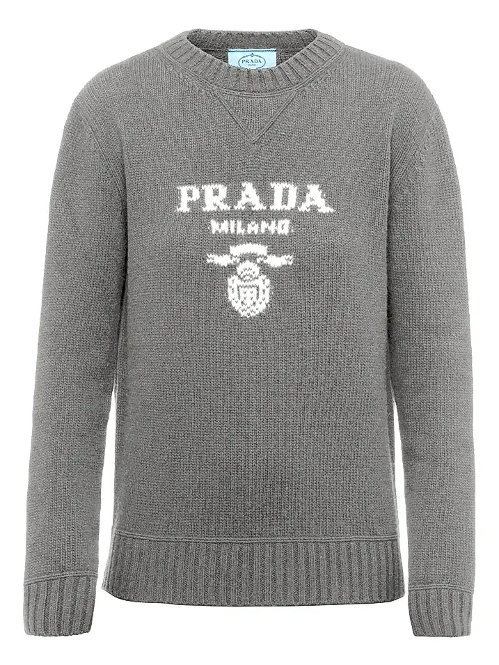 Women's Cashmere and Wool Crew-Neck Sweater