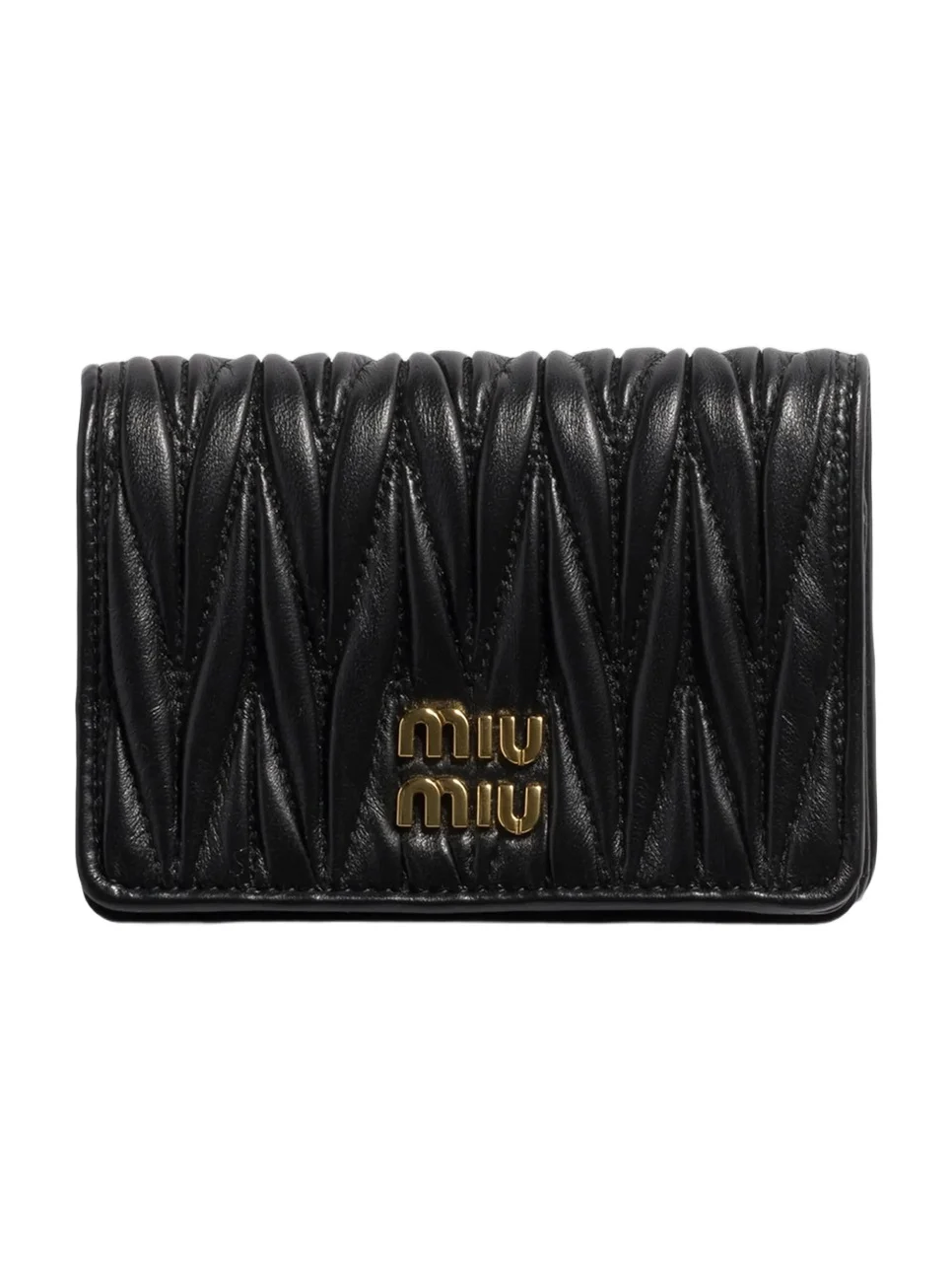 Women's Small Matelassé Nappa Leather Wallet