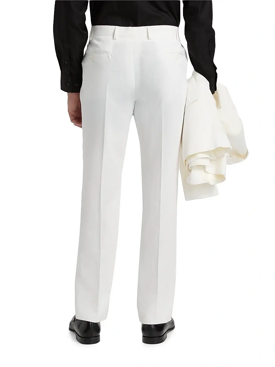 Emporio Armani Men's Slim-Straight Trousers | Thumbnail 5 Emporio Armani Men's Slim-Straight Trousers | Thumbnail 5
