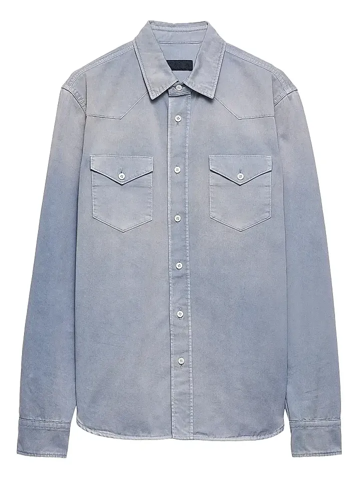 Prada Men's Gabardine Shirt