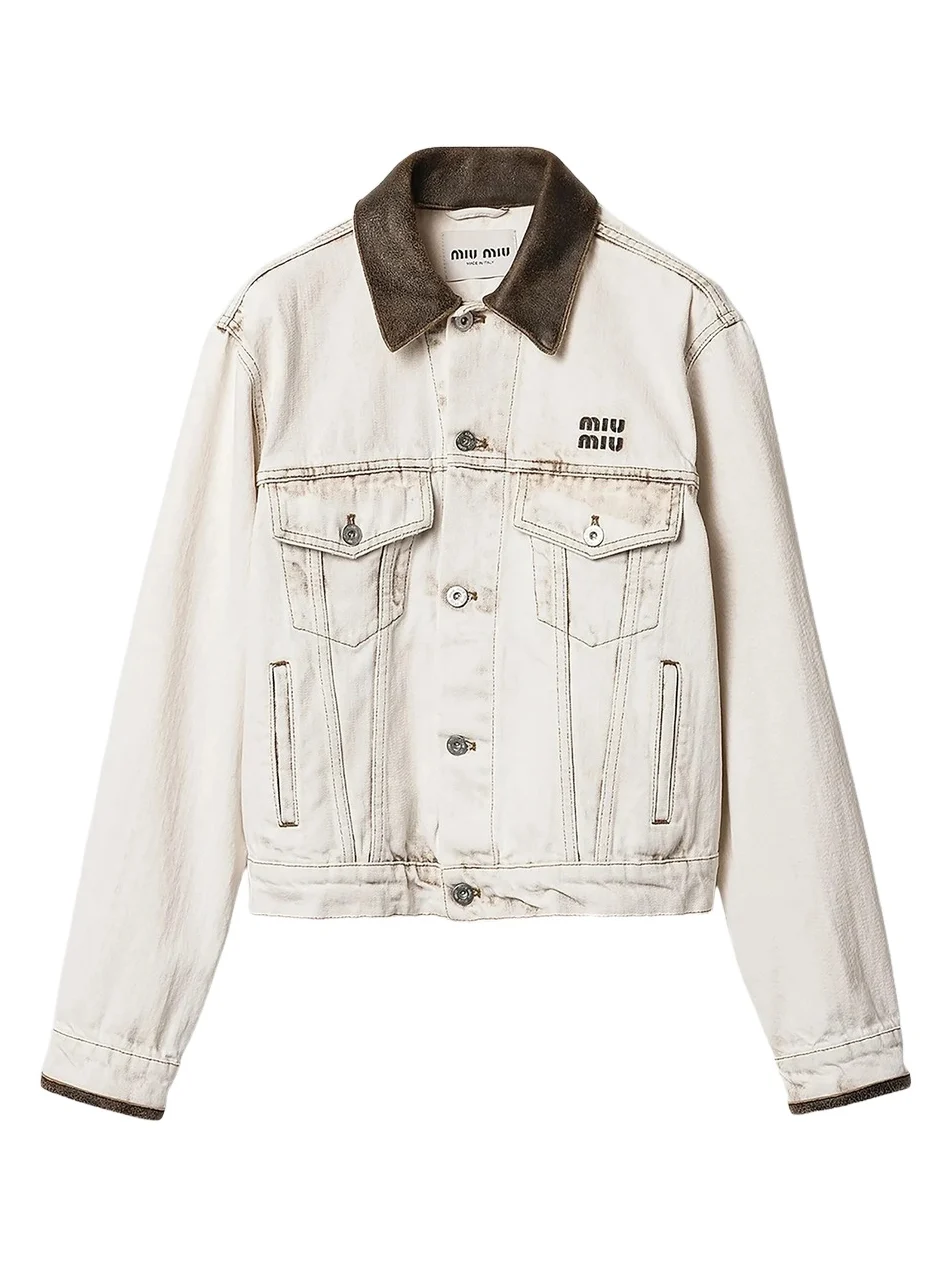 Women's Denim Blouson Jacket
