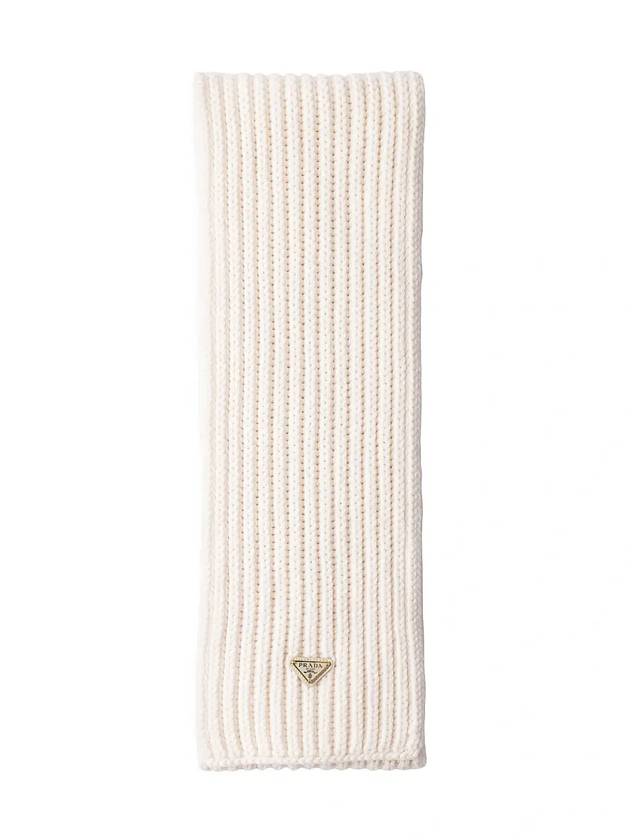 Prada Women's Wool Scarf | Thumbnail 3