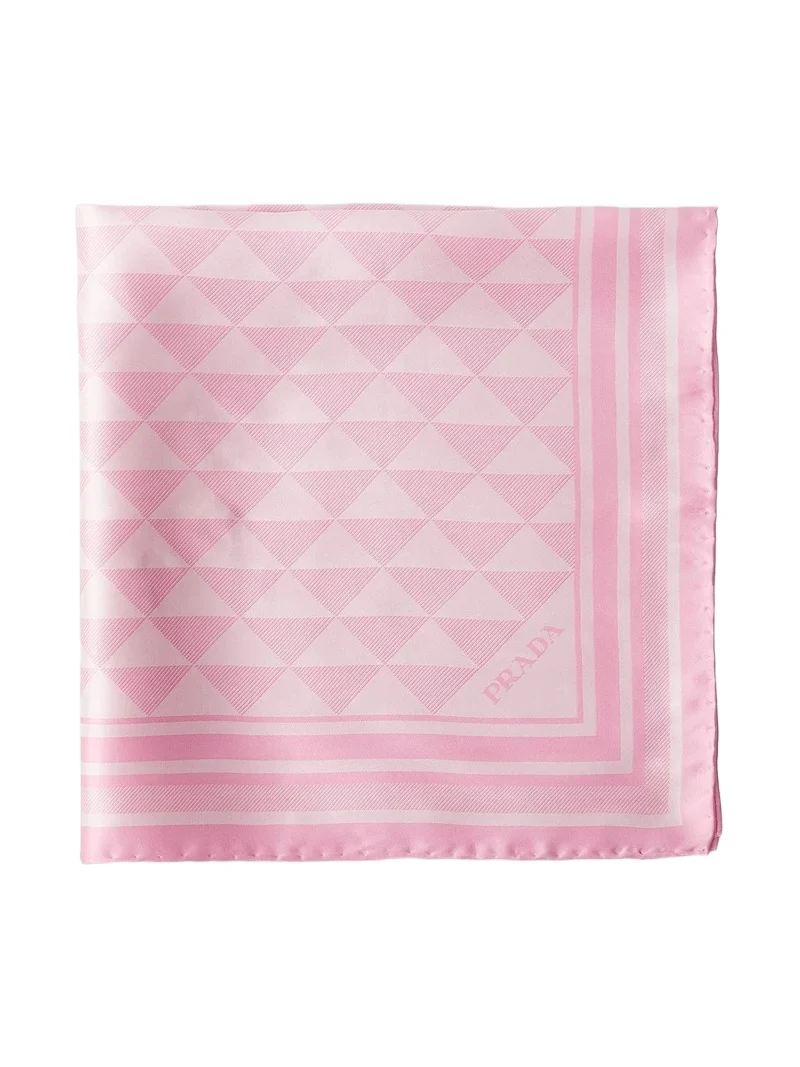 Women's Printed Silk Twill Square Scarf Women's Printed Silk Twill Square Scarf