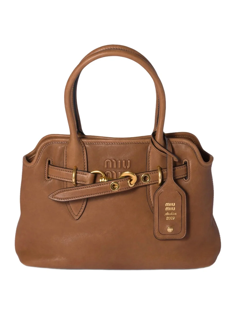 Women's Aventure Nappa Leather Top Handle Bag Women's Aventure Nappa Leather Top Handle Bag