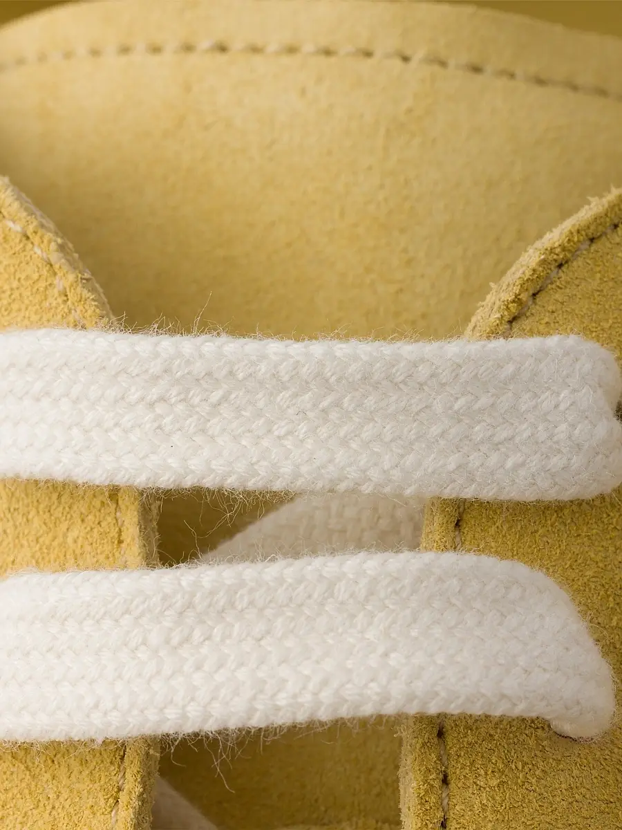 Prada Women's Montecarlo Suede and Mesh Sneakers - Yellow | Thumbnail 5