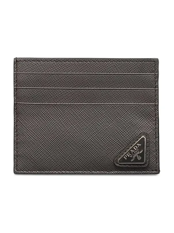Men's Saffiano Leather Card Holder