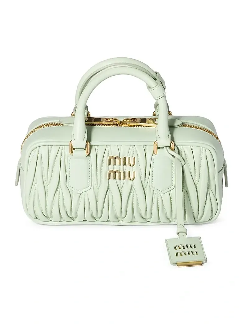 Women's Arcadie Matelassé Nappa Leather Top Handle Bag