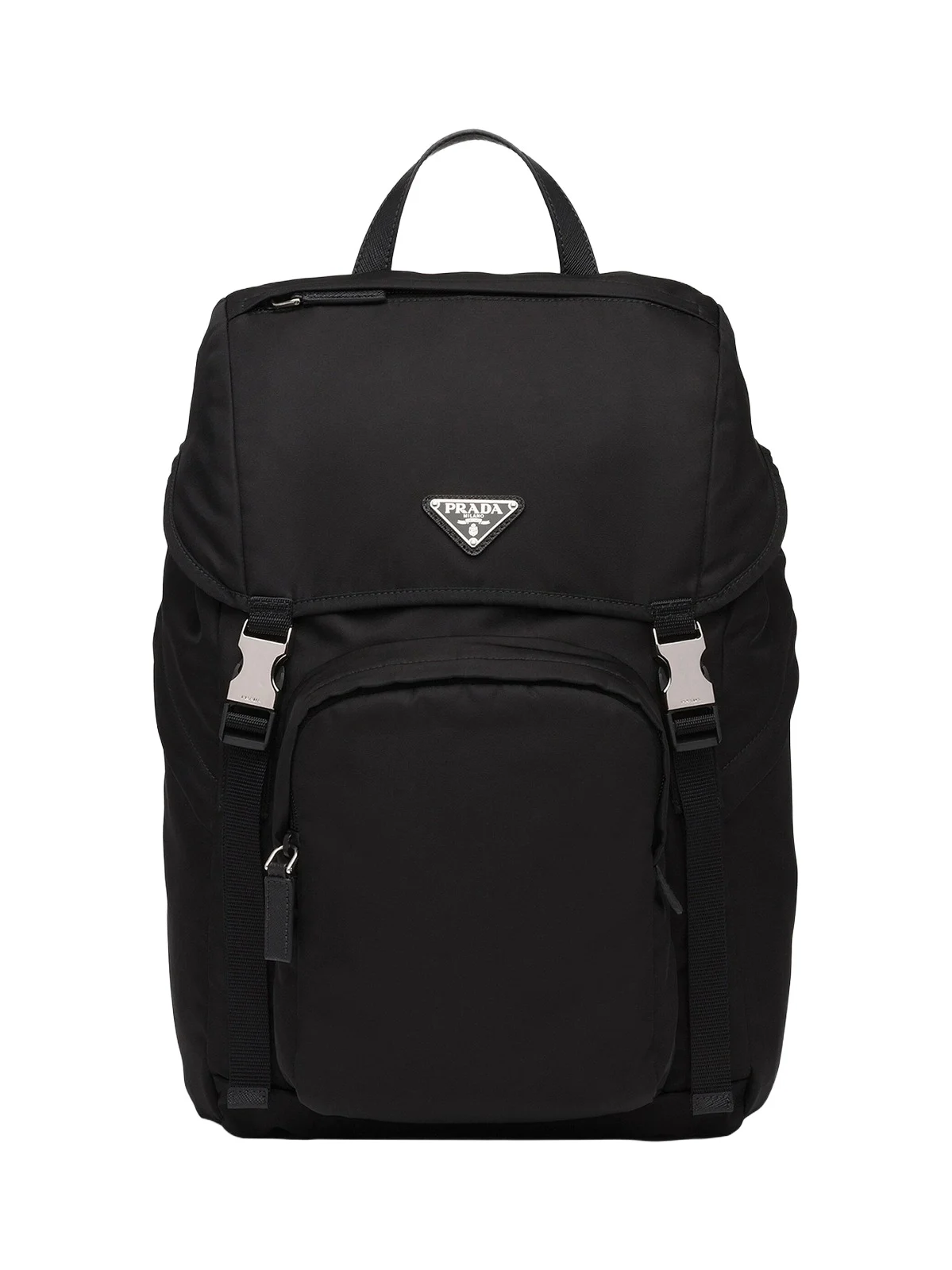 Prada Men's Re-Nylon and Saffiano Leather Backpack
