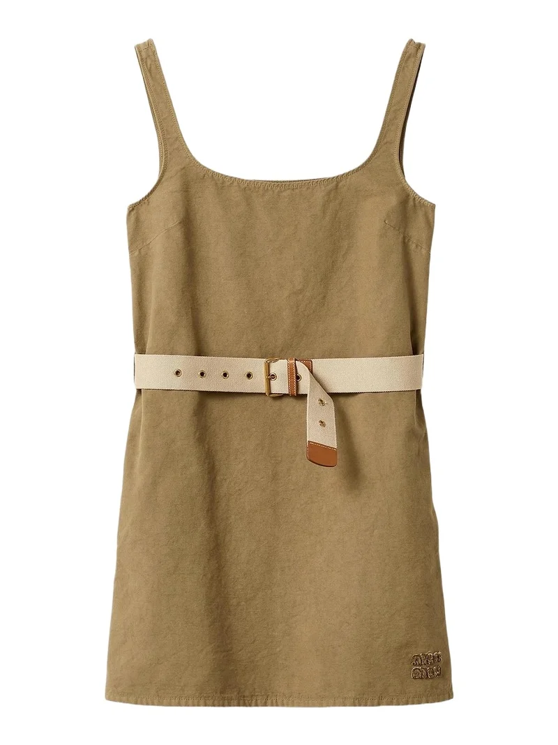 Women's Old Gabardine Mini-Dress Women's Old Gabardine Mini-Dress