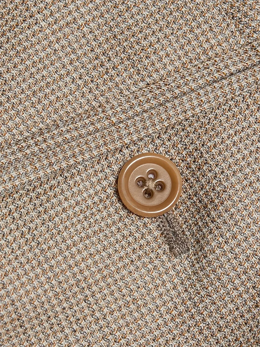Emporio Armani Men's Textured Virgin Wool Trousers | Thumbnail 7 Emporio Armani Men's Textured Virgin Wool Trousers | Thumbnail 7