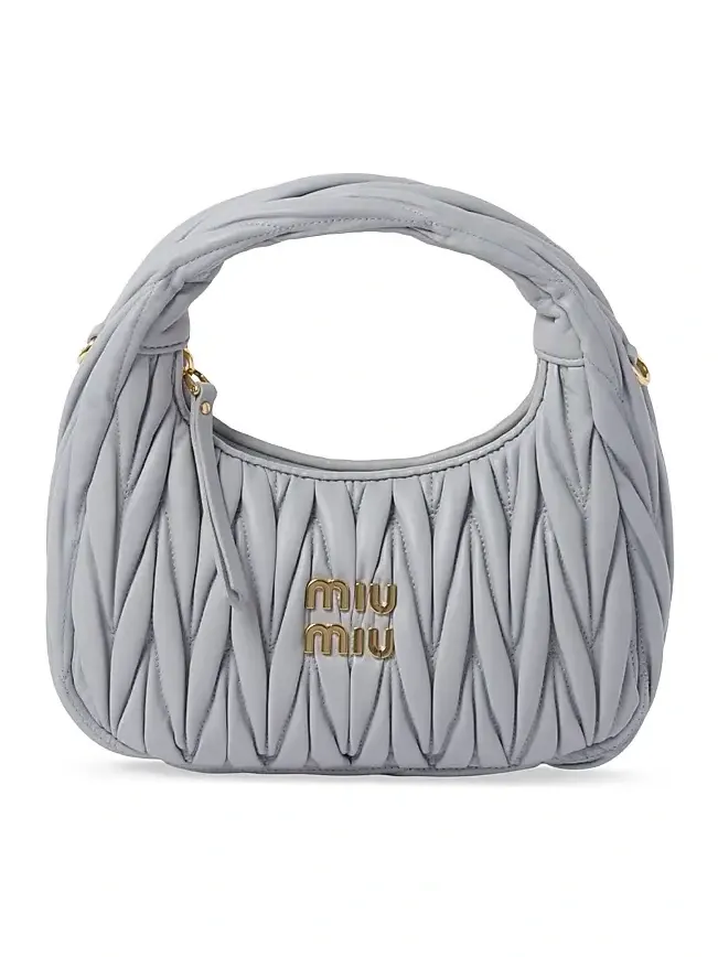 Women's Wander Matelassé Nappa Leather Hobo Bag