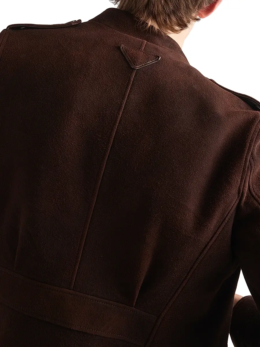 Prada Men's Suede Jacket | Thumbnail 5