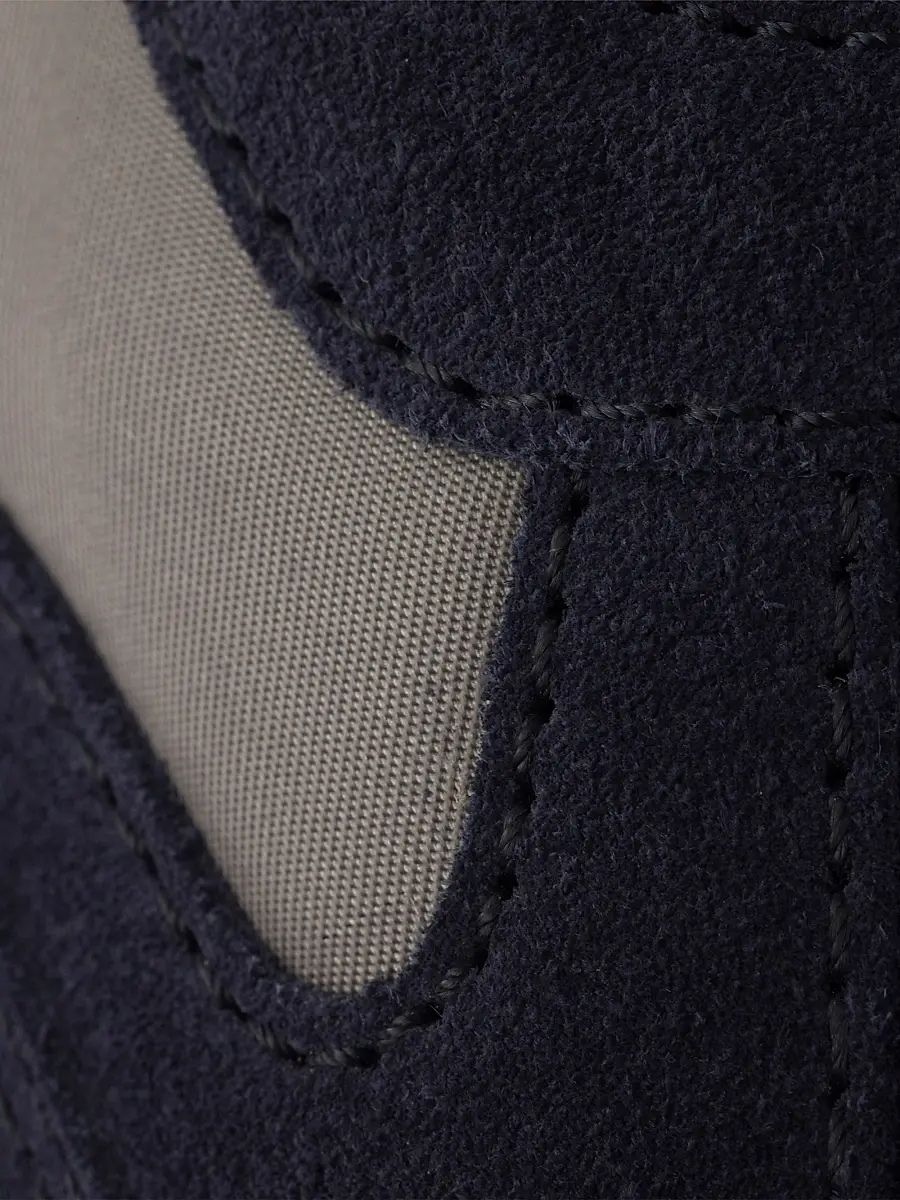 Prada Women's Suede and Re-Nylon Sneakers - Blue | Thumbnail 4 Prada Women's Suede and Re-Nylon Sneakers - Blue | Thumbnail 4