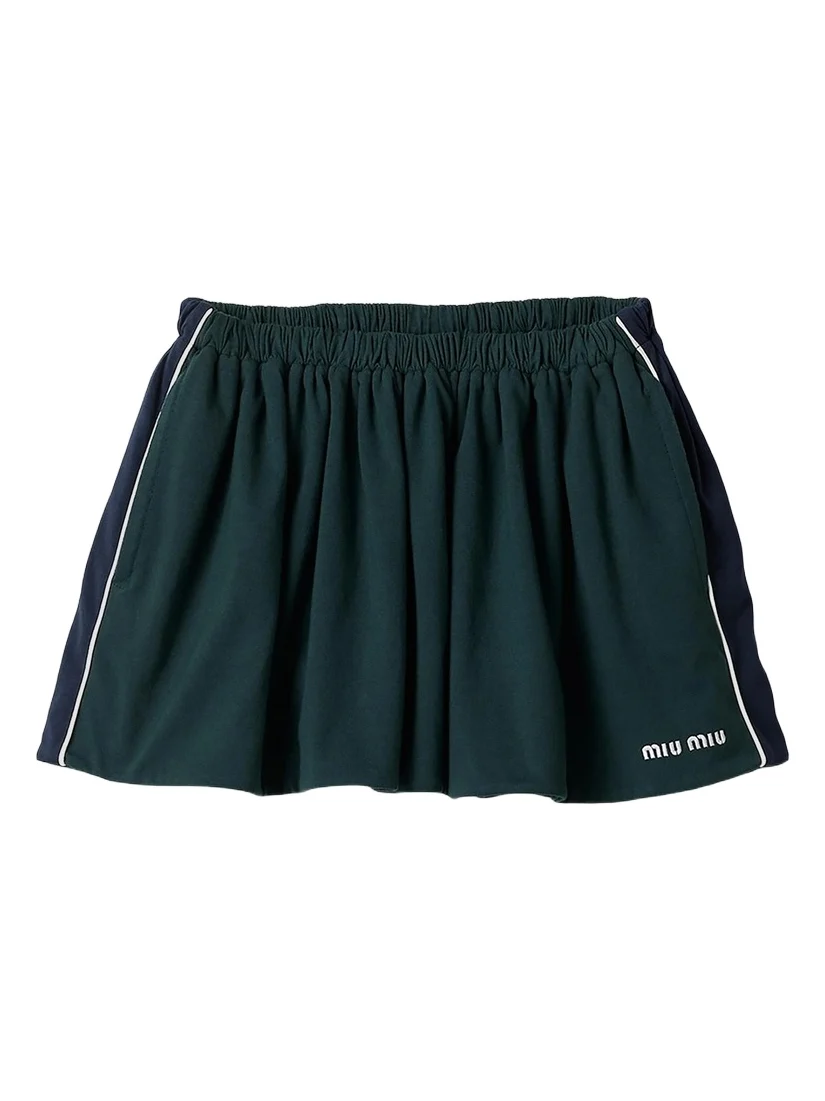 Women's Cotton Jersey Mini-Skirt