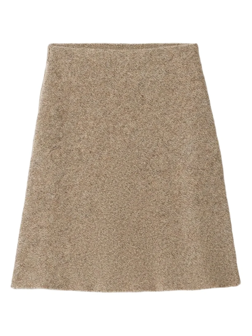 Women's Wool Knit Skirt Women's Wool Knit Skirt