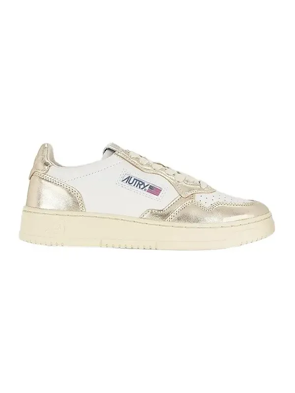 Women's Medalist Metallic Leather Low-Top Sneakers Women's Medalist Metallic Leather Low-Top Sneakers