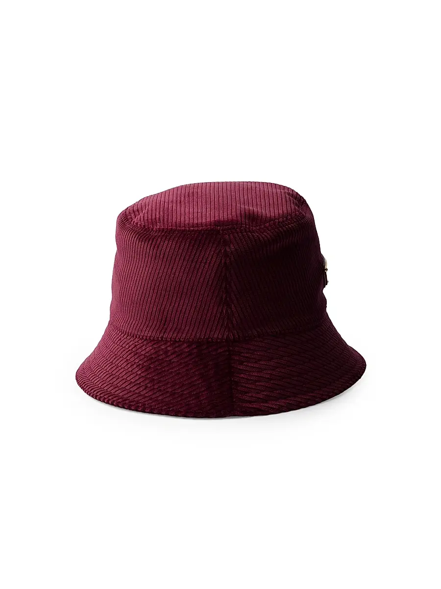 Prada Women's Corduroy Bucket Hat | Thumbnail 2 Prada Women's Corduroy Bucket Hat | Thumbnail 2