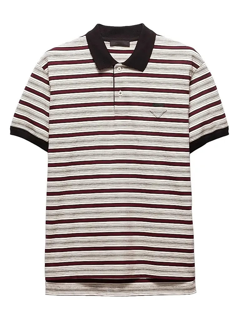 Men's Short-Sleeved Cotton Polo Shirt