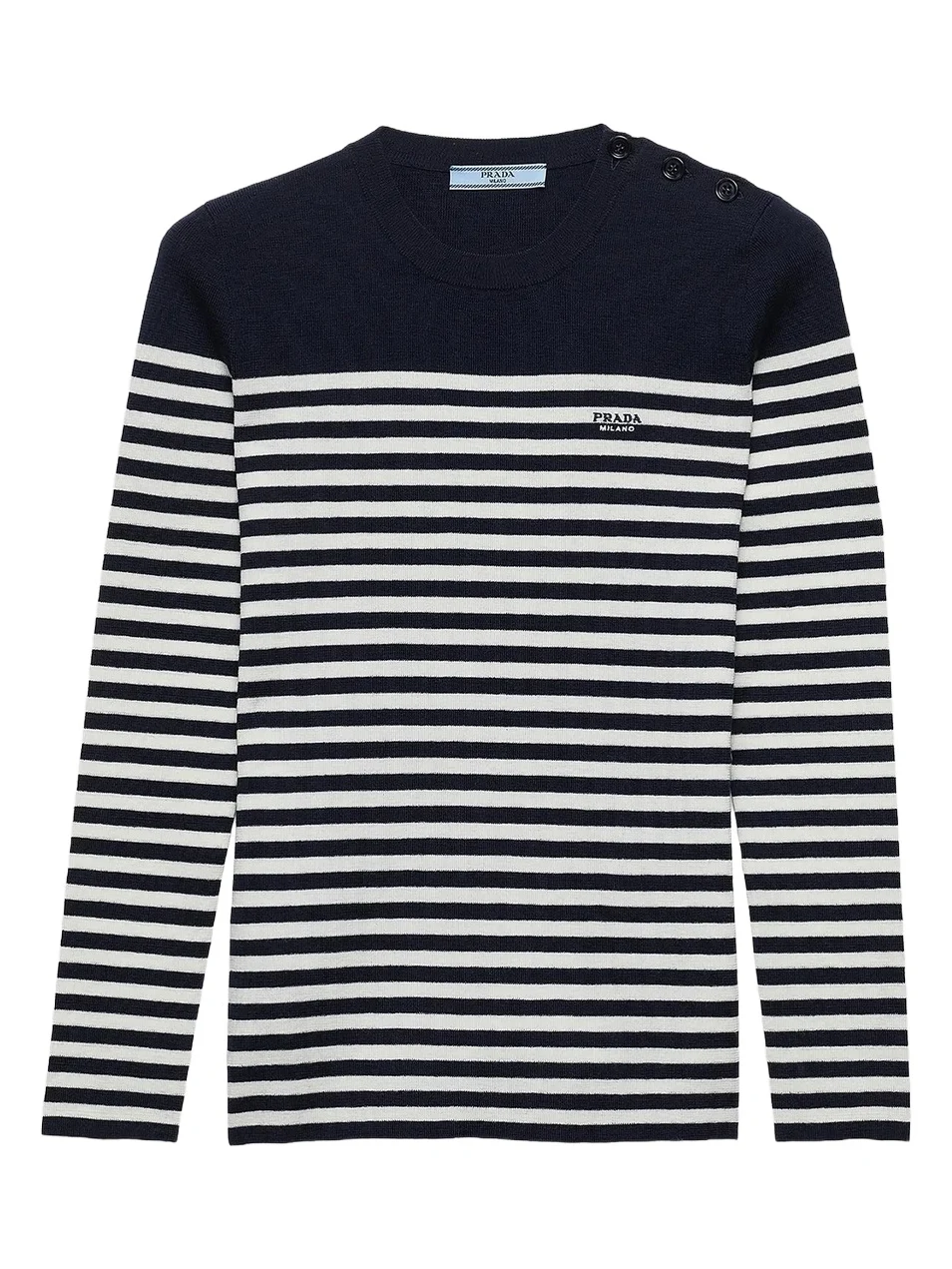 Women's Striped Wool Sweater