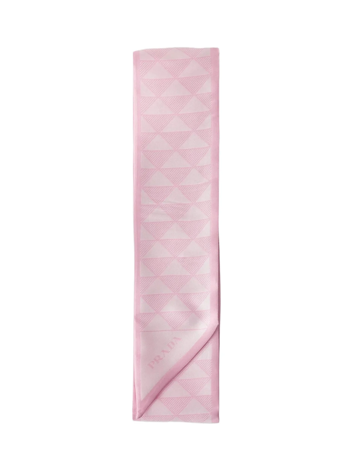 Prada Women's Printed Silk Skinny Scarf