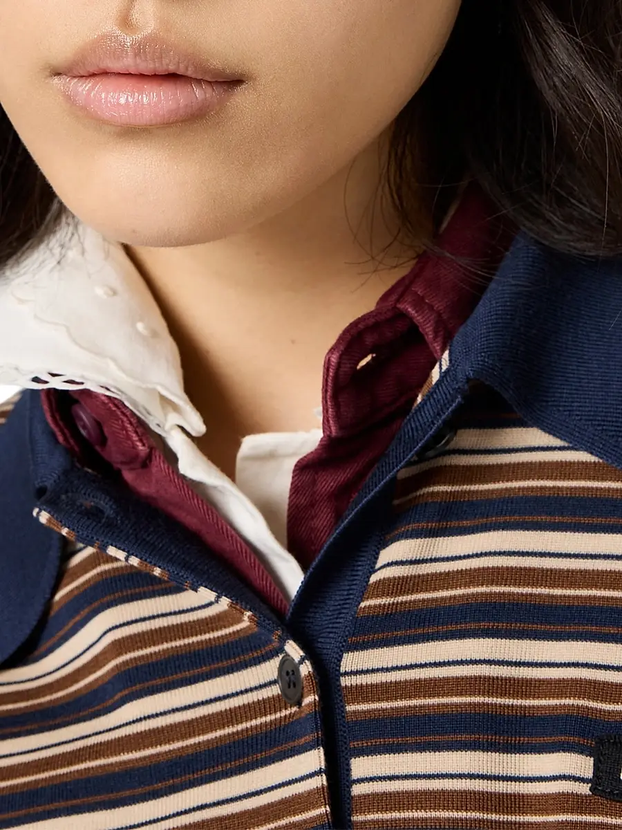 Miu Miu Women's Wool Polo Shirt | Thumbnail 5 Miu Miu Women's Wool Polo Shirt | Thumbnail 5
