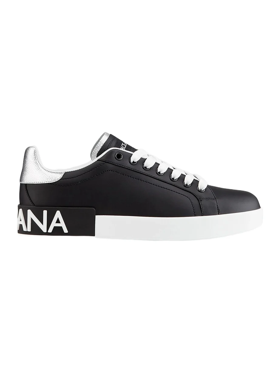 Women's Portofino Logo Leather Sneakers Women's Portofino Logo Leather Sneakers