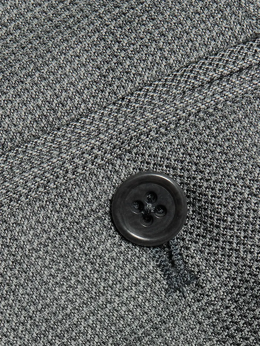 Emporio Armani Men's Textured Virgin Wool Trousers | Thumbnail 7 Emporio Armani Men's Textured Virgin Wool Trousers | Thumbnail 7