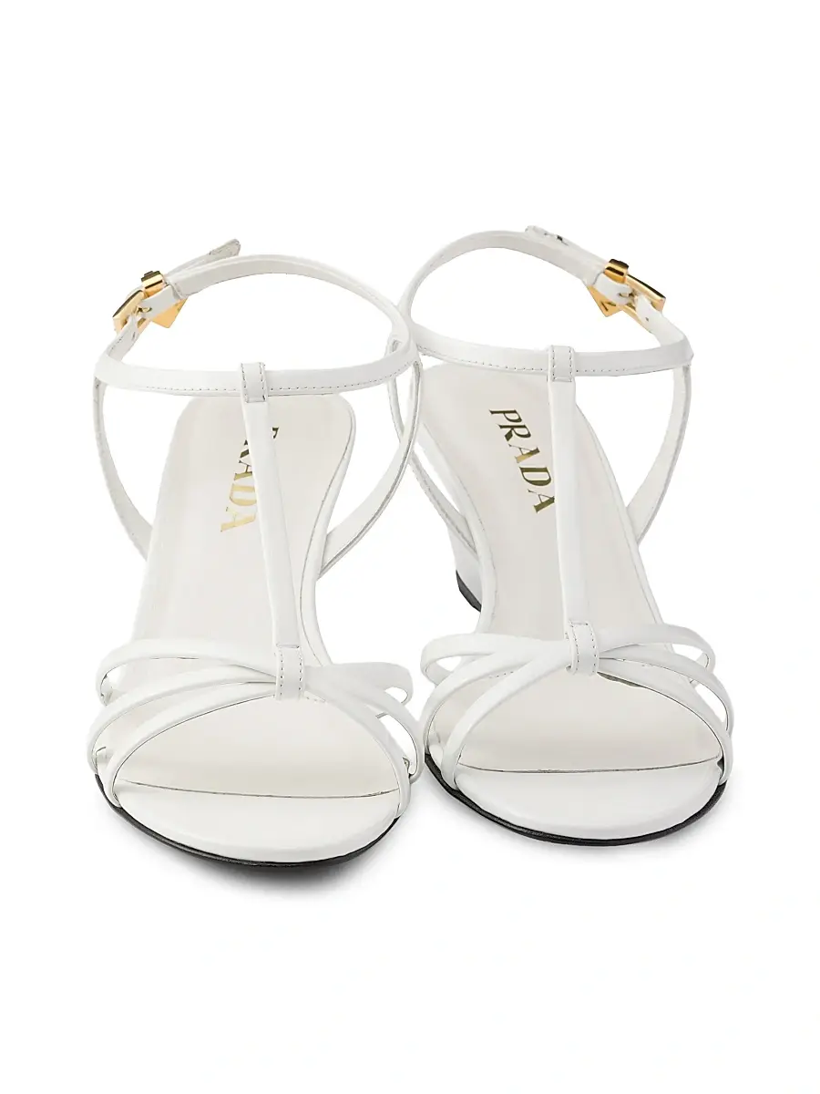 Prada Women's Patent Leather Sandals | Thumbnail 2 Prada Women's Patent Leather Sandals | Thumbnail 2
