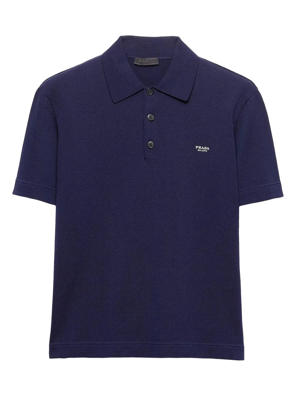 Prada Men's Cotton Polo Shirt