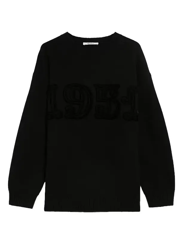 Max Mara Women's Wool and Cashmere Jumper - Black