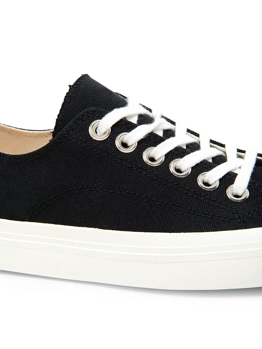 MOSCHINO Women's Edge Canvas Low-Top Sneakers | Thumbnail 5 MOSCHINO Women's Edge Canvas Low-Top Sneakers | Thumbnail 5