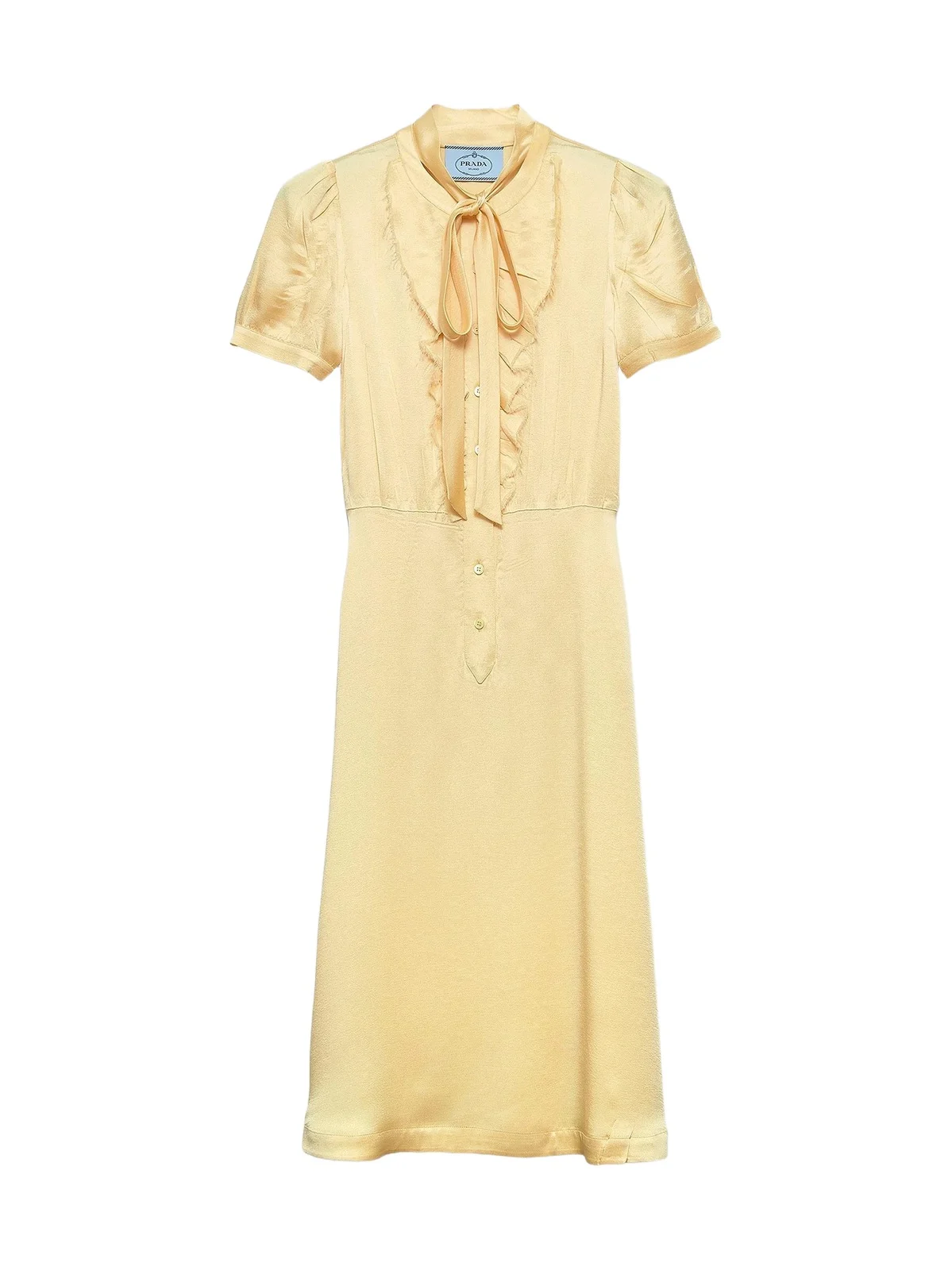 Prada Women's Satin Crepe Dress