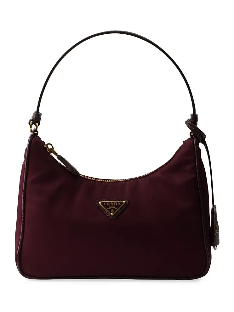 Women's Re-Edition 2005 Re-Nylon and Saffiano Mini Shoulder Bag Women's Re-Edition 2005 Re-Nylon and Saffiano Mini Shoulder Bag
