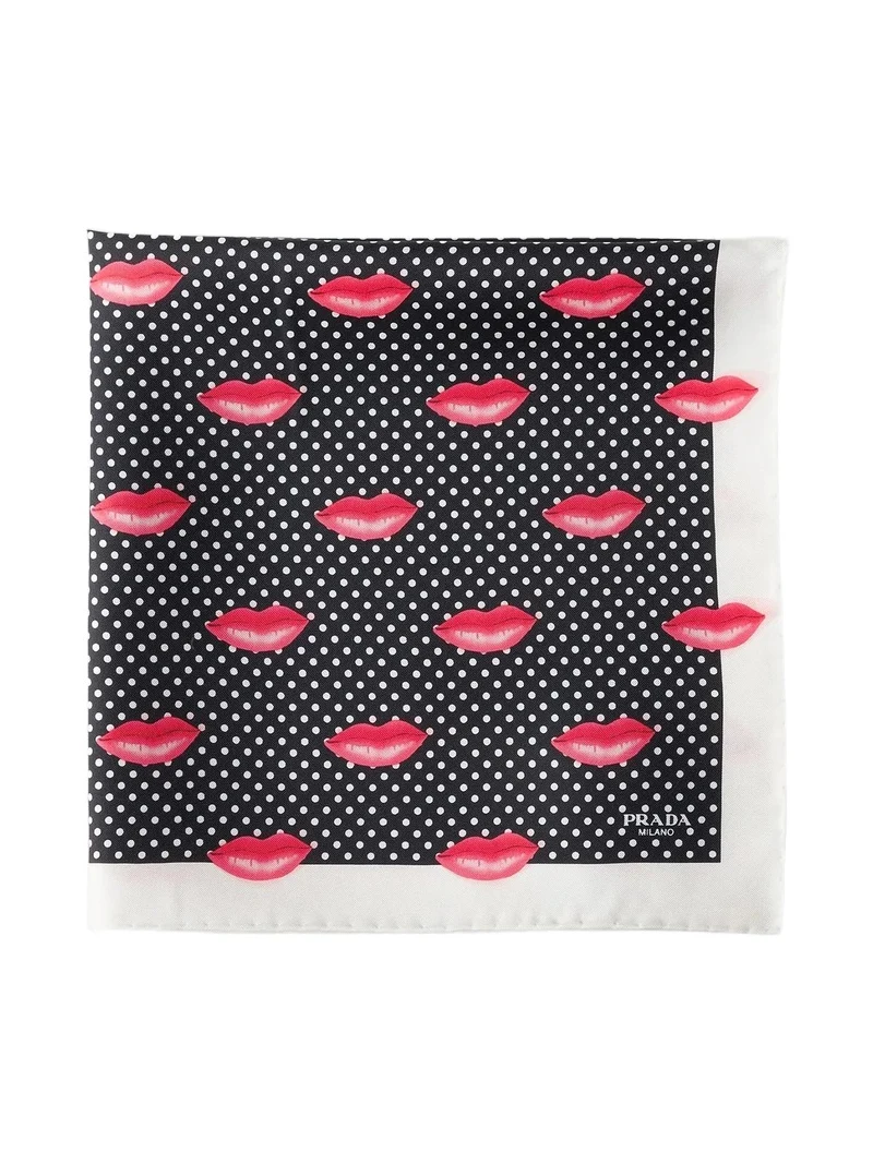Women's Printed Silk Twill Scarf Women's Printed Silk Twill Scarf